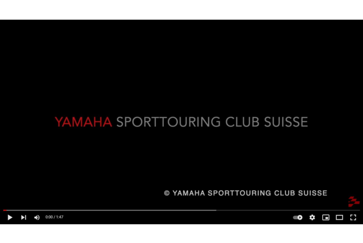 Video YAMAHA sporttouring club suisse